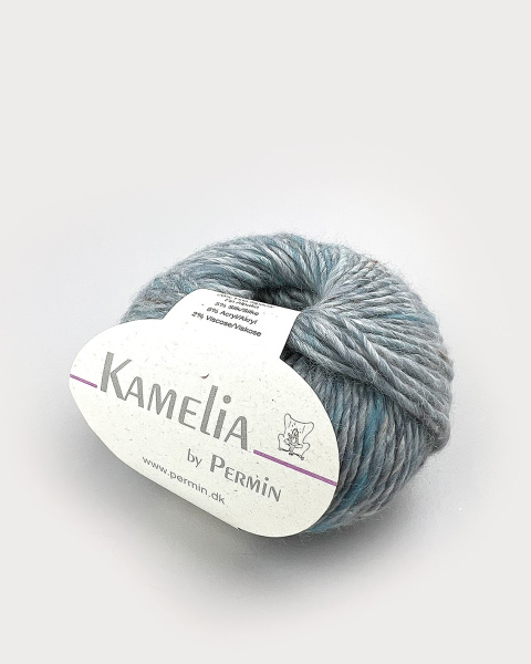 Пряжа Kamelia, 67% шерсть, 20% альпака, 6% акрил, 5% шелк, 2% вискоза, 50 г, 90 м. Арт 880500.880522