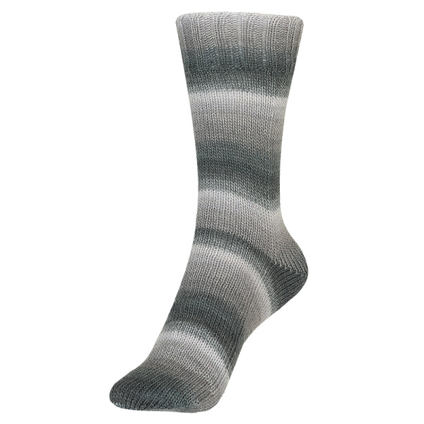 Пряжа Fortissima Socka 4-fach color, 75% шерсть, 25% полиамид, 420 м, 100 г. Арт 90028-2434