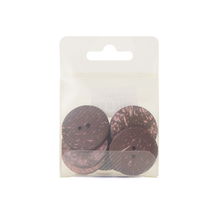 Пуговицы CONCEPT, размер 48, кокос,  цвет COL.11 розовый. Арт 1919H-048-COL.11