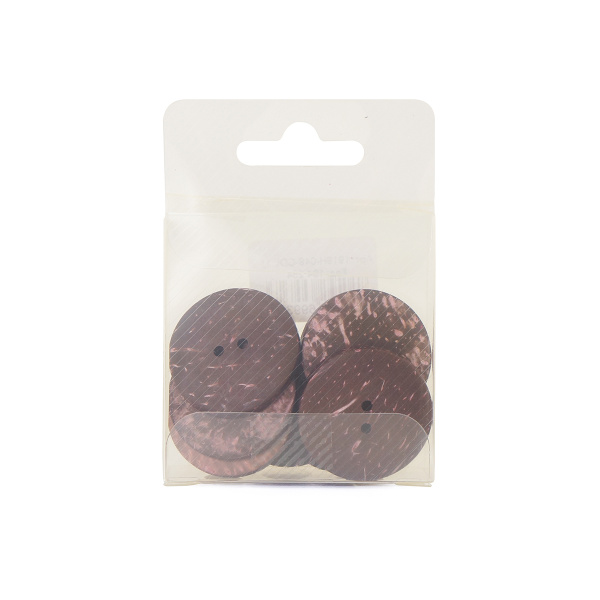 Пуговицы CONCEPT, размер 48, кокос,  цвет COL.11 розовый. Арт 1919H-048-COL.11