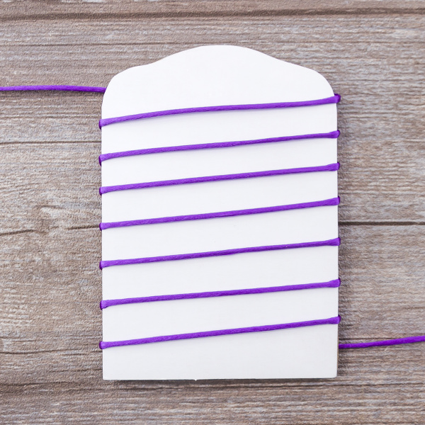 Шнур атласный SAFISA 2 мм, 25 м, цвет 39, фиолетовый. Арт 462-39                  