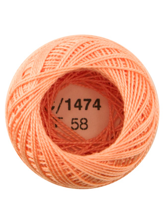 Мулине "Finca Perle"(Жемчужное"), №12,однотонный цвет 1474. Арт 00008/12/1474           