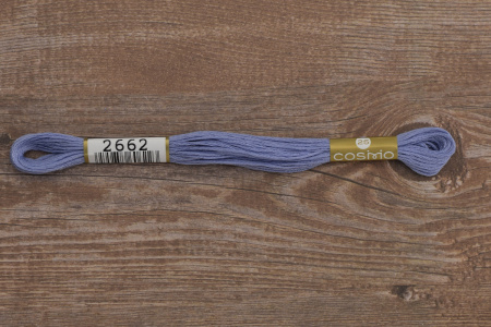 Мулине COSMO однотонный цвет  2662      . Арт 25-6/2662      
