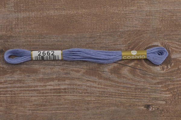 Мулине COSMO однотонный цвет  2662      . Арт 25-6/2662      