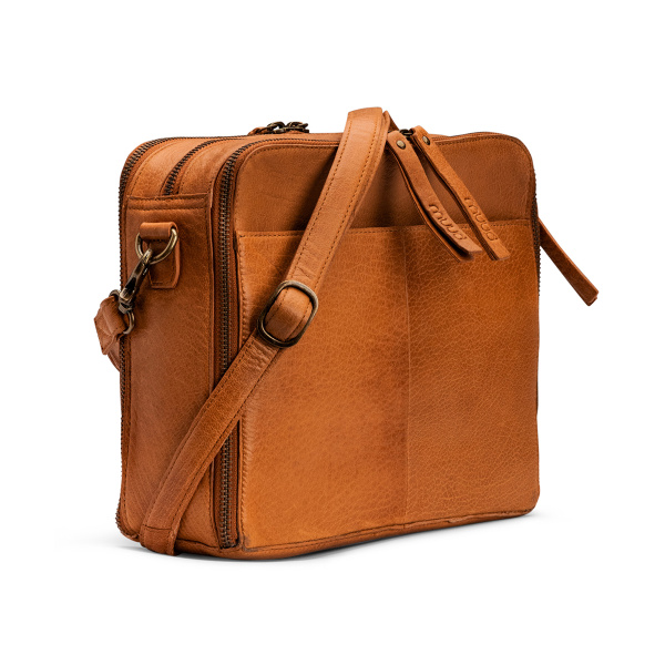 Сумка органайзер через плечо "Cathy" Whisky. Арт QB-4450R1/Whisky