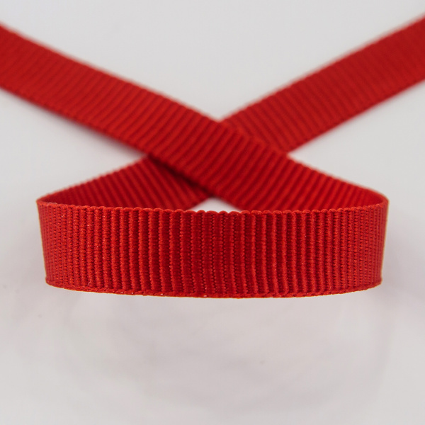 Лента репсовая PEGA, цвет красный, 7 мм. Арт 811798807G7567