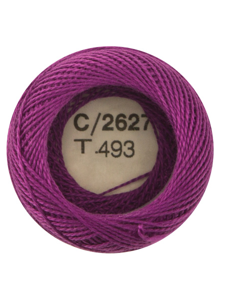 Мулине "Finca Perle"(Жемчужное"), №12,однотонный цвет 2627. Арт 00008/12/2627           