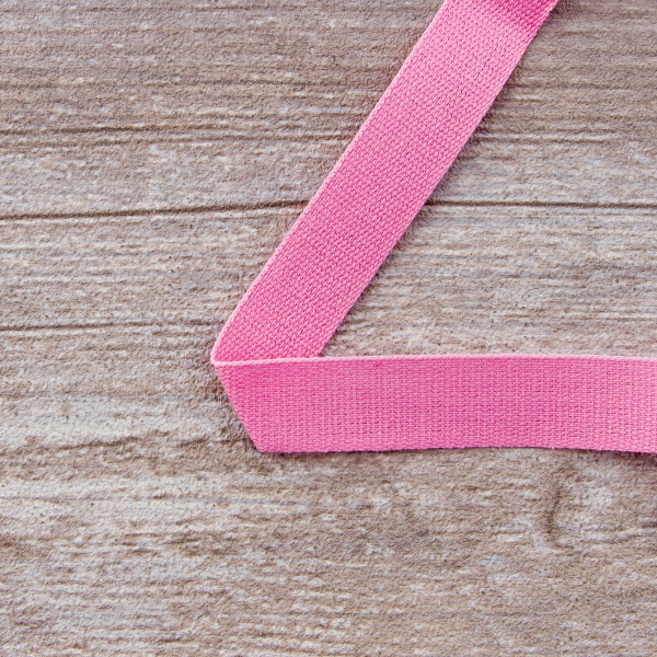 Тесьма киперная хлопковая на блистере SAFISA, 14 мм, 2,5 м , цвет 05, розовый. Арт P00260C-14мм-05         