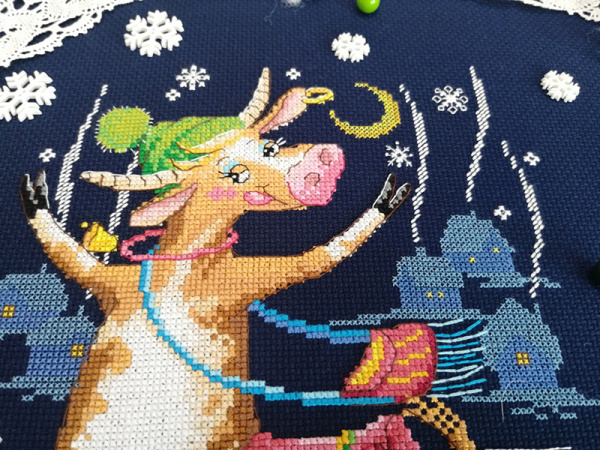 Набор для вышивания "Новогодний пируэт". Арт 01.033.33