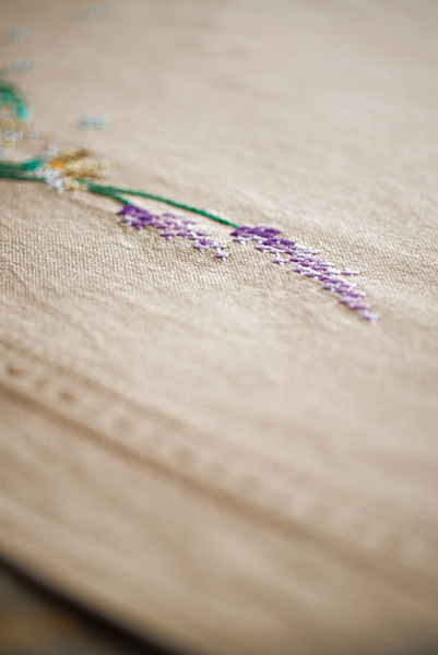 Набор для вышивания скатерти "Весенние цветы" . Арт PN-0190850