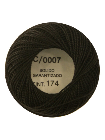 Мулине "Finca Perle"(Жемчужное"), №8, однотонный цвет 0007. Арт 00816/08/0007           