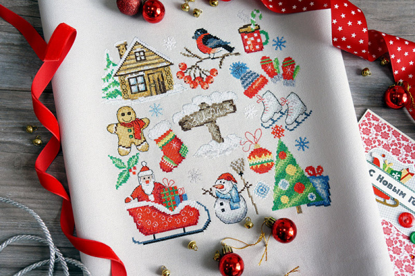 Набор для вышивания "Зима". Арт 11.002.25