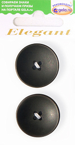 Пуговицы ELEGANT.арт.11834-25-BLACK/2