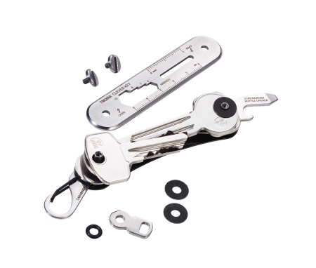 Мультиинструмент TROIKA "Умный ключ". Арт KCL81-TI