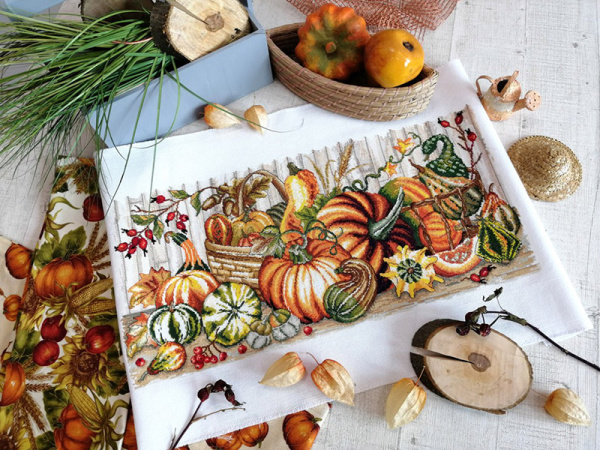 Набор для вышивания "Время тыкв". Арт 11.002.13