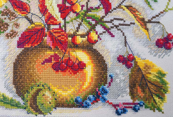 Набор для вышивания "Осенний натюрморт". Арт 04.005.18