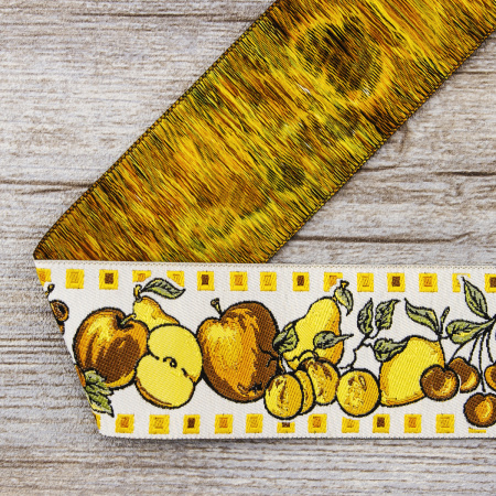 Лента жаккард SAFISA, 50 мм, 15 м, цвет 03. Арт 9120-50мм-03            