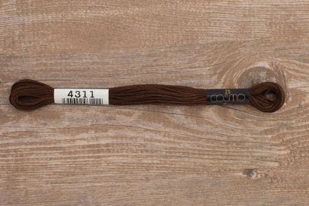 Мулине COSMO однотонный цвет  4311      . Арт 25-6/4311      