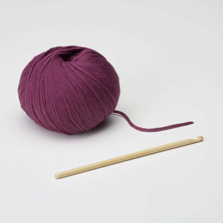 Крючок, вязальный, бамбук, addiNature BAMBOO №5, 15 см. Арт 545-7/5-15