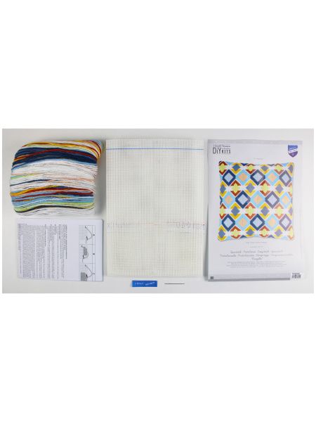 Набор для вышивания подушки "Diamonds". Арт PN-0203607