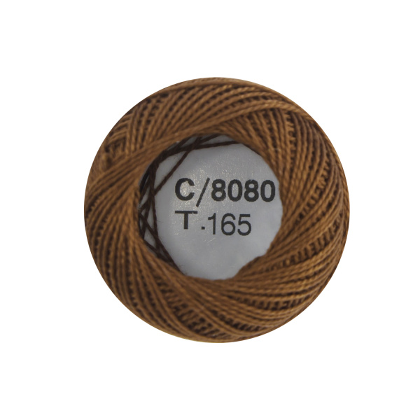 Мулине "Finca Perle"(Жемчужное"), №12,однотонный цвет 8080. Арт 00008/12/8080           