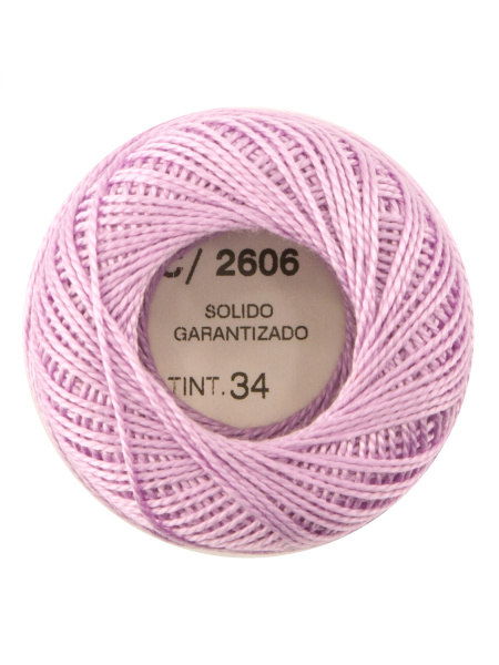 Мулине "Finca Perle"(Жемчужное"), №8, однотонный цвет 2606. Арт 00816/08/2606           