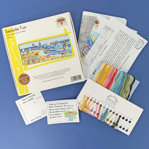 Набор для вышивания "Seaside Fun". Арт XJR42