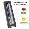 Ручка перьевая "Eleganza Classic" с синим картриджем, размер пера M, 0.5 мм, цвет корпуса синий. Арт 34639