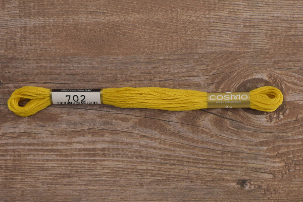Мулине COSMO однотонный цвет  702       . Арт 25-6/702       