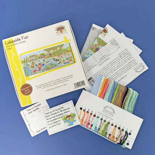 Набор для вышивания "Lakeside Fun". Арт XJR41