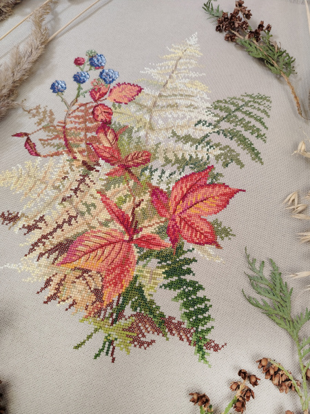 Набор для вышивания  "Жар-цвет". Арт 04.001.09