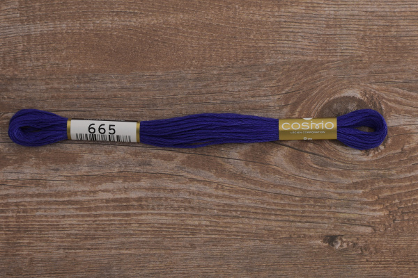 Мулине COSMO однотонный цвет  665       . Арт 25-6/665       