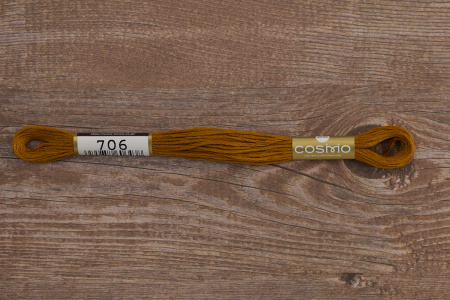 Мулине COSMO однотонный цвет  706       . Арт 25-6/706       