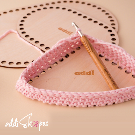 Донышко для вязаных изделий addiShapes, треугольник. Арт 537-2