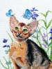 Набор для вышивания  "В траве". Арт 03.016.21