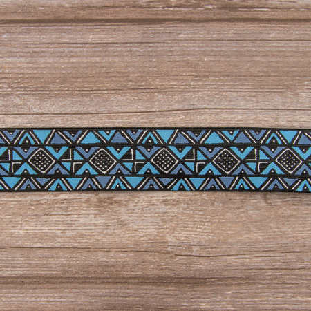 Лента жаккардовая SAFISA, 40 мм, 15 м, цвет 02. Арт 9274-40мм-02