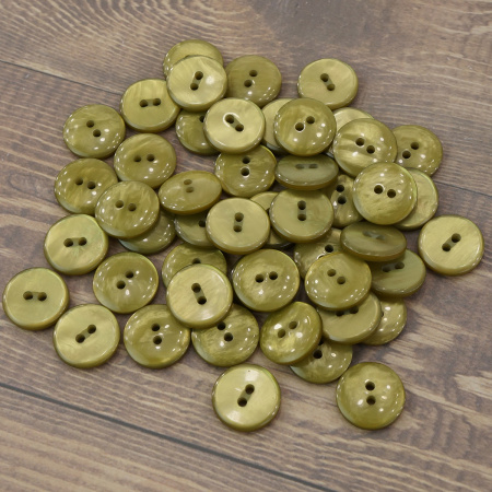 Пуговицы CONCEPT Mother of Pearl, размер 24, полиэстер, цвет COL.60. Арт 75315-024-COL.60