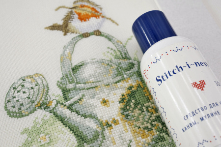 Средство "Stitch-i-nesS" для стирки канвы, мулине, вышивки, 100 мл. Арт 006100