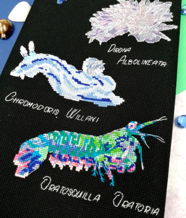 Набор для вышивания "Подводные обитатели". Арт 03.019.05