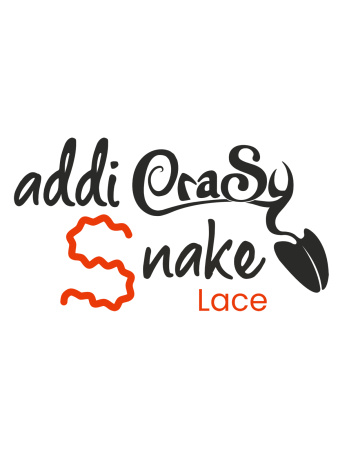 Спицы чулочные эргономичные addiCraSy Snake Lace, алюминиевые, №2.5, 15 см. Арт 203-2/2.5-15