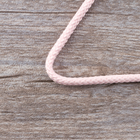 Шнур плетеный SPIRAL ( SAFISA), 4 мм, 25 м, цвет розовый. Арт 25281-4-05