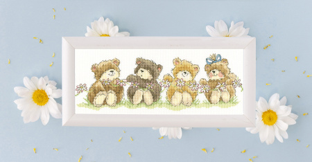 Набор для вышивания "Daisy Chain". Арт XMS34