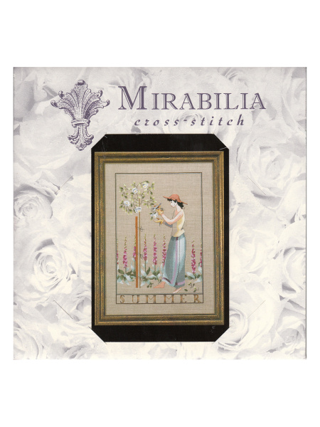 Схема для вышивания MIRABILIA "Лето в саду". Арт MD50
