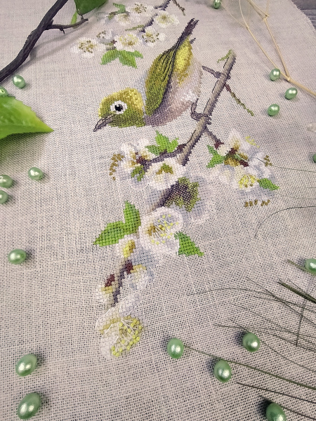 Набор для вышивания  "Белоглазка". Арт 03.011.15