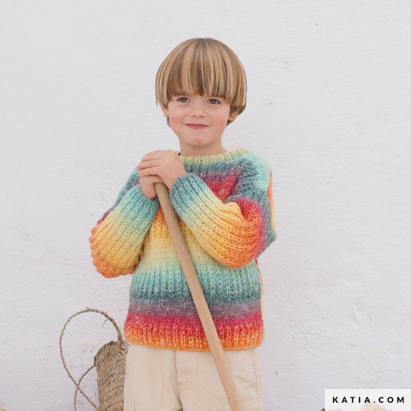 Журнал с моделями по пряже Katia Woman-Kids Twist & Color 1. Арт 7926