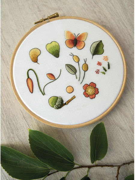 Книга "Вышиваем гладью. Поэзия природы" Триш Бурр. Арт 978-5-00141-995-2