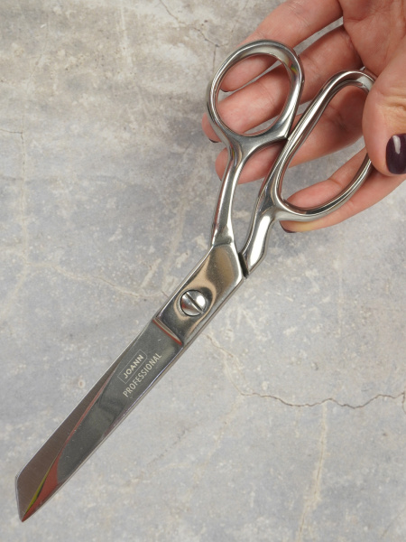 Ножницы для шитья и хобби, цельнометаллические, 20 см. Арт +J009.20459418/G002