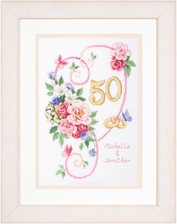 Набор для вышивания "Годовщина свадьбы". Арт PN-0149385