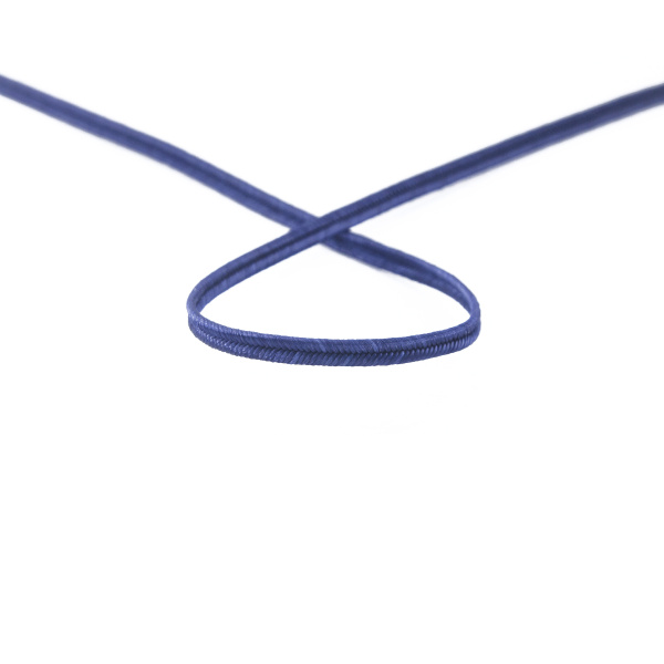 Шнур-сутаж PEGA, темно-синий, 3 мм. Арт 841113909A7703