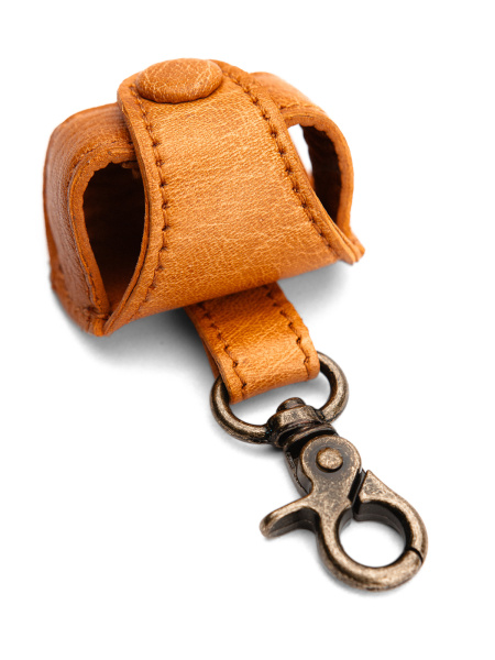 Чехол для сантиметровой ленты "Malmö hook" Whisky. Арт QB-4708/Whisky